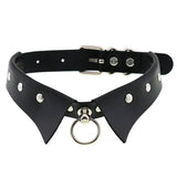 Sexy Punk Rock Gothic Chokers Necklace PU Leather Bondage Cosplay Goth Collar