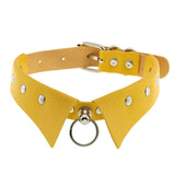 Sexy Punk Rock Gothic Chokers Necklace PU Leather Bondage Cosplay Goth Collar