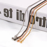 Snake Bone Necklace Chain Vacuum Plating Stainless Steel Chain