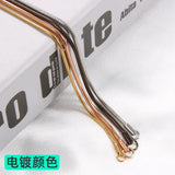 Snake Bone Necklace Chain Vacuum Plating Stainless Steel Chain