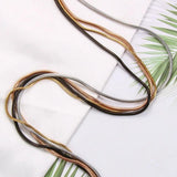 Snake Bone Necklace Chain Vacuum Plating Stainless Steel Chain