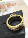 European Style Zircon Women's Ring Set