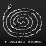 Stainless Steel Rectangle Diffuser Necklace Pendant for Women