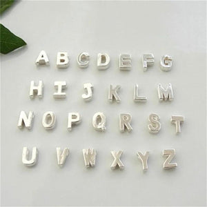 Heart-shaped Power Necklaces Letter Name Jewelry for Women Accessories