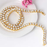 Hip Hop Tennis Chain Rhinestone Necklace Jewelry