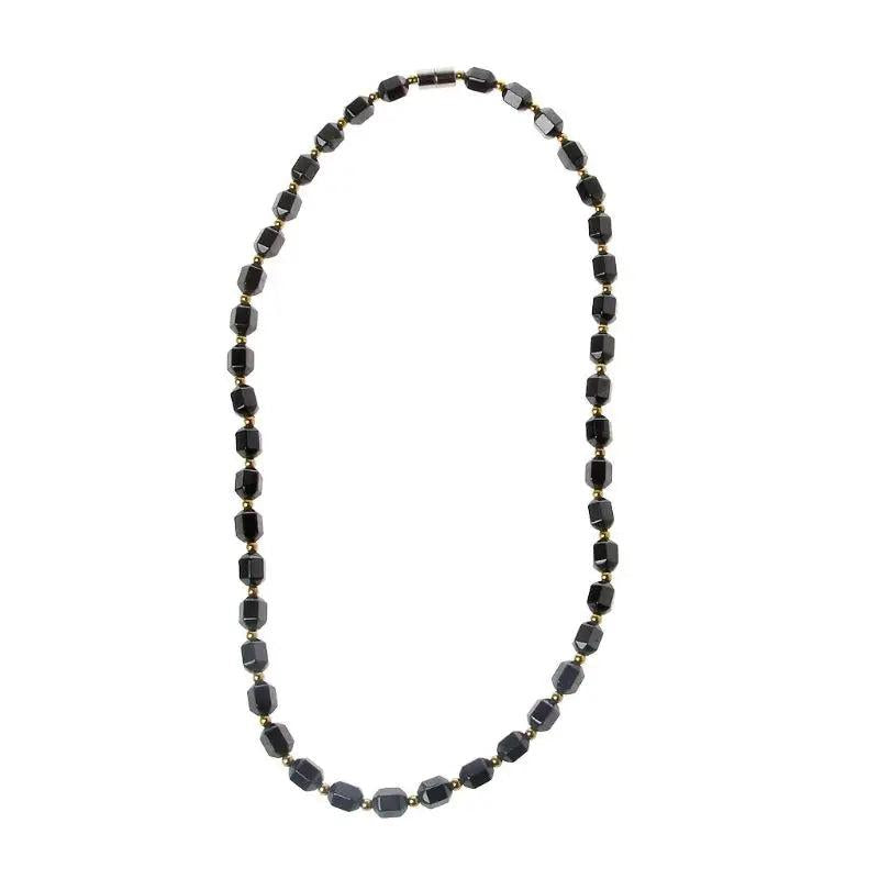 Hematite Magnetic Therapy Necklace for Pain Relief
