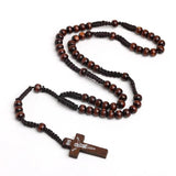 Catholic Rosary Bracelet with Mary Blessing Charm