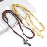 Catholic Rosary Bracelet with Mary Blessing Charm