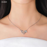 Nurse Cap Necklace Copper Stethoscope Crystal Charm Pendant