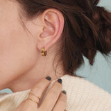 Stainless Steel Ear Buckle for Women Punk Hip Hop Jewelry