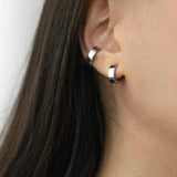Stainless Steel Ear Buckle for Women Punk Hip Hop Jewelry