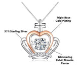 Cubic Zircon Pendant Necklace for Women