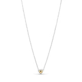 Golden Heart Set 925 Sterling Silver 14k Birthday Gift Jewelry