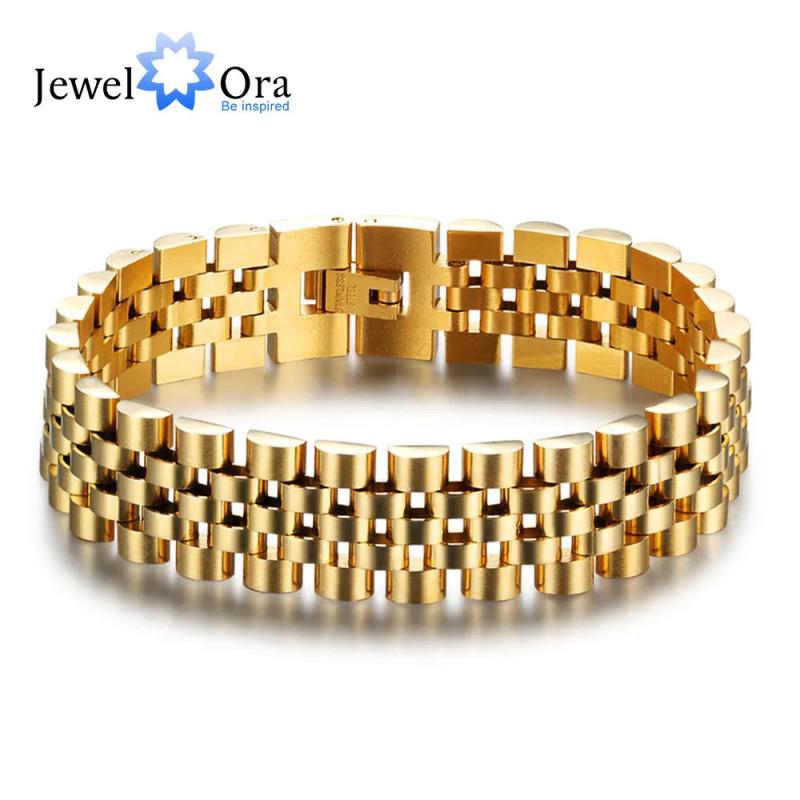 Stainless Steel Bracelet 200mm Wristband Men Jewelry Bangles