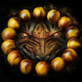 Tiger Eye Stone Beads Bracelet Buddha Bracelets Unisex