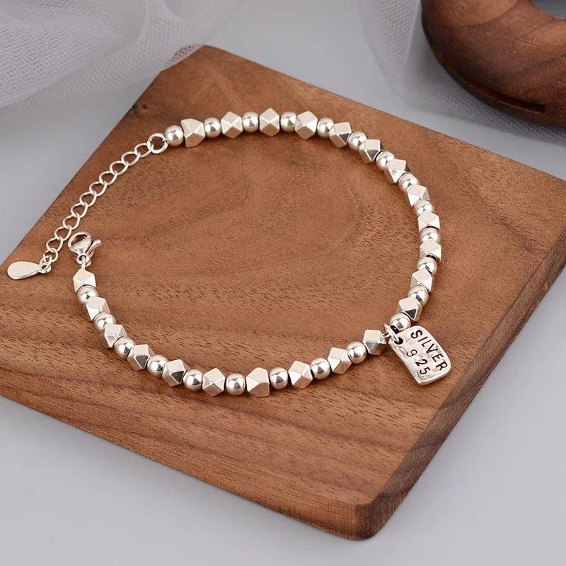 Stamp Bracelets for Women with Beads Geometric Party Jewelry Gift