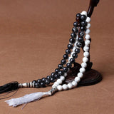 10mm Malachite Stone Bracelet Tassel Pendant Muslim Tasbih