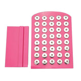 Snap Button Jewelry Display Holder for 12MM 18MM Snaps - 40/24/30/60 Pieces