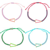 Neon Rainbow Enamel Hand Strap Summer Anklet Bracelet