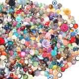 10pcs/lot 18mm Snap Jewelry Mix Many Styles Metal Snap Buttons