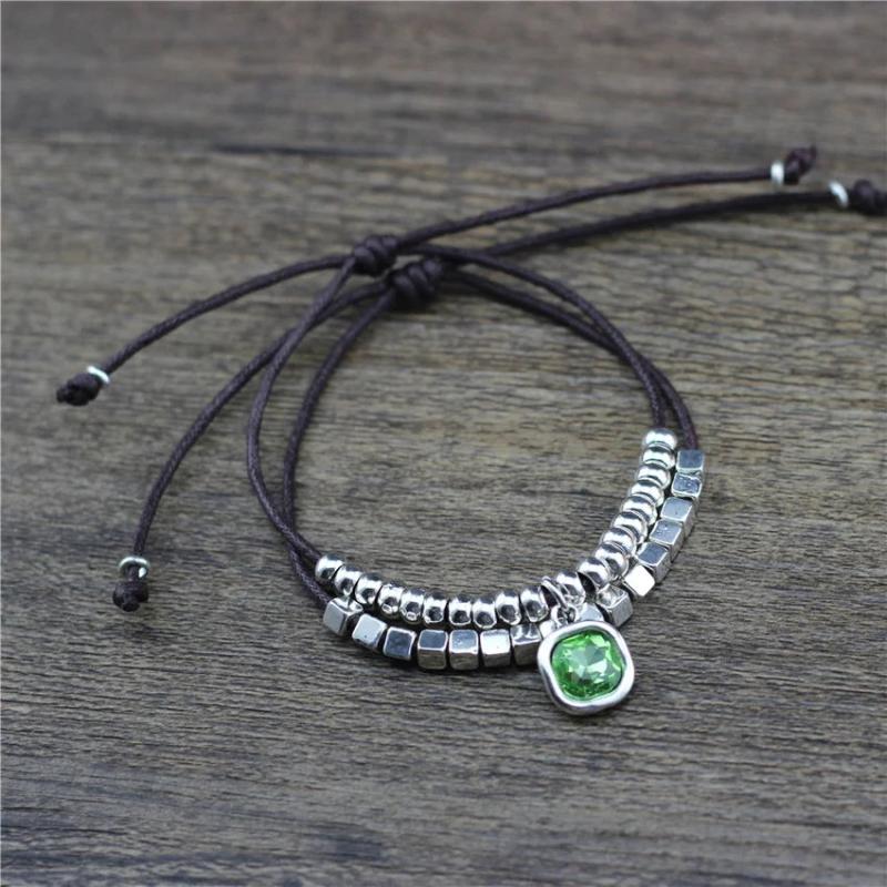 Anslow Retro Rope Bracelet Set Student Christmas Gift