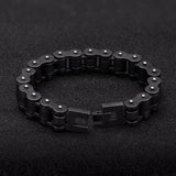 Men's 13MM Stainless Steel Motorcycle Bracelet Retro Hand Chain Wristband