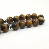 Natural Tiger Eye Stone Tasbih Islamic Prayer Beads 33 66 99 Eid Ramadan
