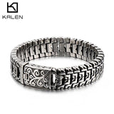 Arrow Shaped Bracelet Men Stainless Steel Bike Chain Bilezik Boho Male Jewellry