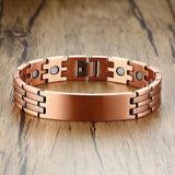 Copper Therapy Bracelet 8.3in Arthritis Tool