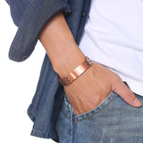 Copper Therapy Bracelet 8.3in Arthritis Tool
