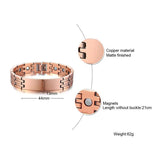 Copper Therapy Bracelet 8.3in Arthritis Tool
