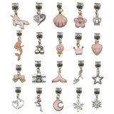 Children Charm Bracelet Making Kit Supplies Beads Crystal Jewelry