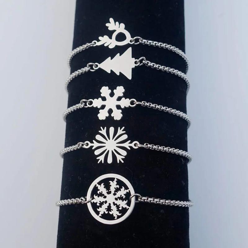 12 Life Trees Bracelets Stainless Steel Adjustable Wristband Jewelry