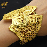 Dubai Cuff Bracelet African Arabic Bangles Jewellery Nigerian Wedding