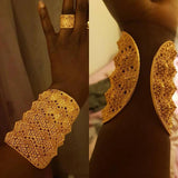 24k Dubai Bangles For Women Wedding Jewelry Party