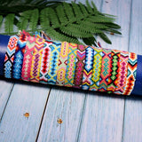 Moon Girl 15 Woven Friendship Bracelets Braided Surf Beach Boho Pulseras Femme