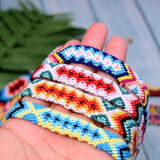 Moon Girl 15 Woven Friendship Bracelets Braided Surf Beach Boho Pulseras Femme