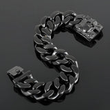 Fongten Men Gothic Skull Darkness Punk Bracelet