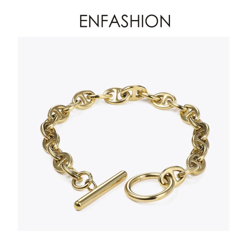 Geometric Hollow Bracelet Stainless Steel Punk Bracelets For Women