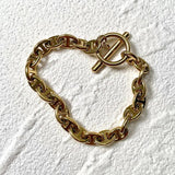 Geometric Hollow Bracelet Stainless Steel Punk Bracelets For Women