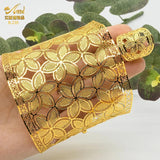African Chain Bangle With Ring Nigerian Wedding Jewelry
