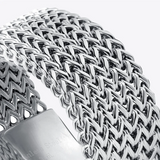 Mesh Link Chain Bracelet Men Polished Dubai Mesh Bracelets Men Jewelry