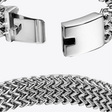 Mesh Link Chain Bracelet Men Polished Dubai Mesh Bracelets Men Jewelry
