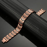 Pure Copper Bracelet with Double Magnets for Arthritis Pain Relief