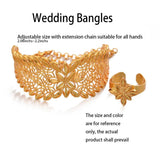 Ethiopian Flowers Bangles for Women Girls African Ethnic Bracelet
