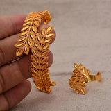 Ethiopian Flowers Bangles for Women Girls African Ethnic Bracelet