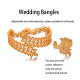 Ethiopian Flowers Bangles for Women Girls African Ethnic Bracelet