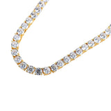 3mm5mm CZ Crystal Tennis Bracelet Iced Out Chain Men's Bracelet Women Wedding