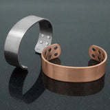 Copper Bracelet 3500 Gauss Magnets Heavy Pure Copper Bangle