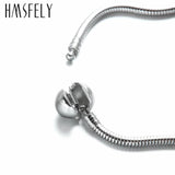 Snake Chains Bracelet 316L Titanium Stainless Steel DIY Charm Bracelets Women